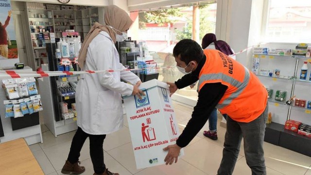 Bursa Yıldırım’da atık ilaç dönüşümü