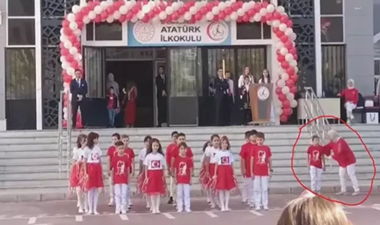 Afyon'da akılalmaz gösteri! Böyle öğretmen olur mu?