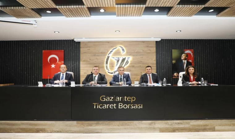 Vali Çeber, GTB'nin meclis toplantısına katıldı