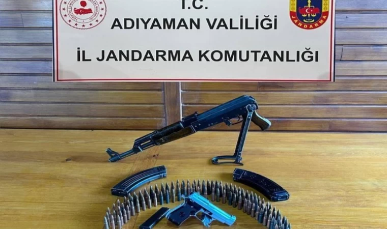 Adıyaman İl Jandarma’dan silah operasyonu