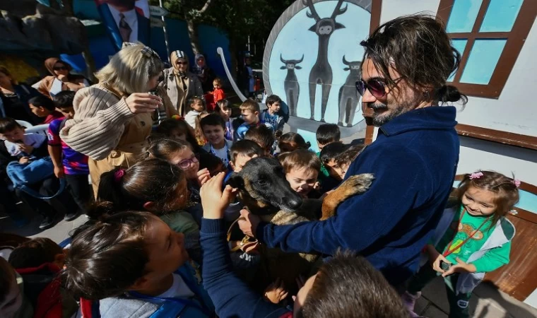 Ankara’da Keçiören Evcil Hayvanlar Parkı’na misafir akını