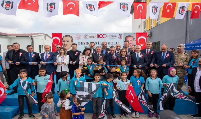 Beşiktaş İlkokulu açıldı