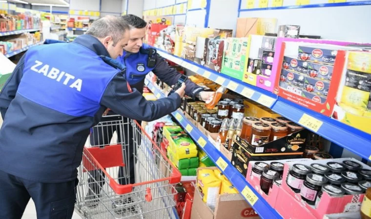 Çayırova Zabıtası’ndan market denetimleri