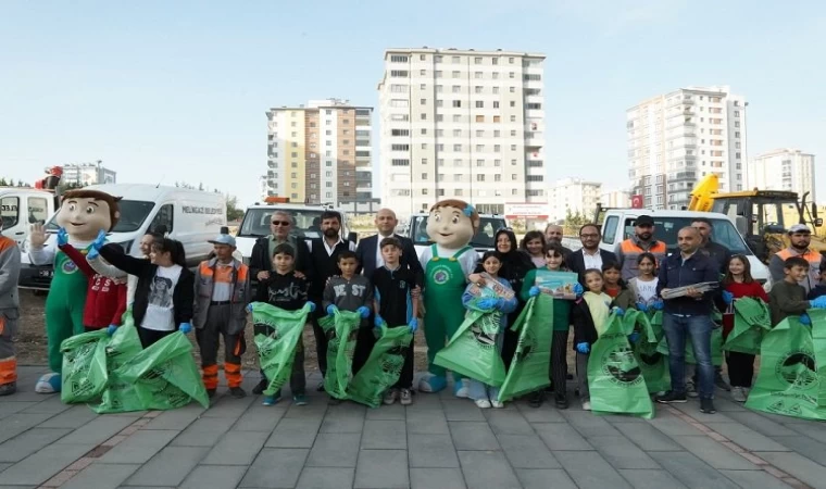 Kayseri Melikgazi’den toplu temizlik çalışması