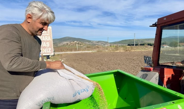 Milas’ta ata tohumları toprakla buluştu