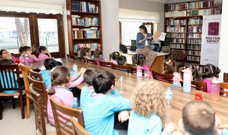 ‘Zor Balık’ söyleşisinin konuğu minikler oldu