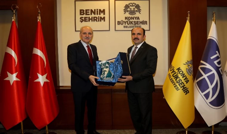 TBMM Başkanı Kurtulmuş’tan Konya’ya nezaket