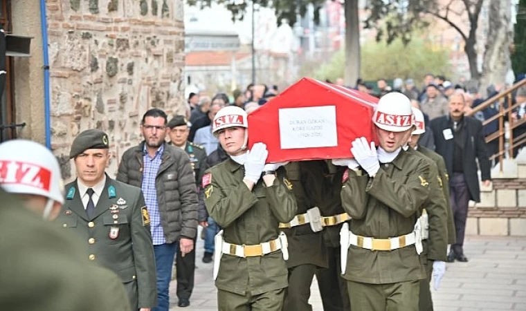 Kore Gazisi Özkan Sonsuzluğa Uğurlandı