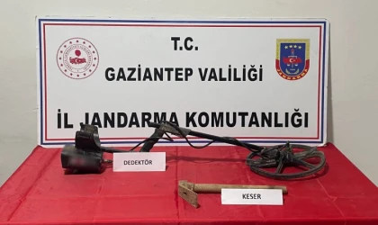 Gaziantep’te Tarihi Eser Kaçakçılarına Suçüstü